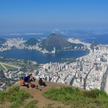 Marvelous views from the summit of Pedra Dois Irmaos